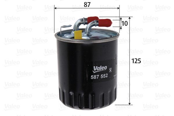 Filtr paliwa 587552 valeo